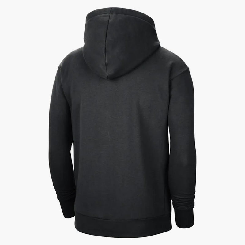 Nike Nba Miami Heat Fleece Pullover Loose Fit Hoodie Black