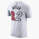 Nike Nba Miami Heat Jimmy Butler City Edition T-shirt White