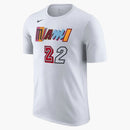 Nike Nba Miami Heat Jimmy Butler City Edition T-shirt White