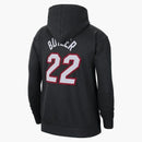 Nike Nba Miami Heat Jimmy Butler Essential Fleece Loose Pullover Fit Hoodie Black