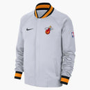 Nike Nba Miami Heat Showtime City Edition Dri-fit Jacket White