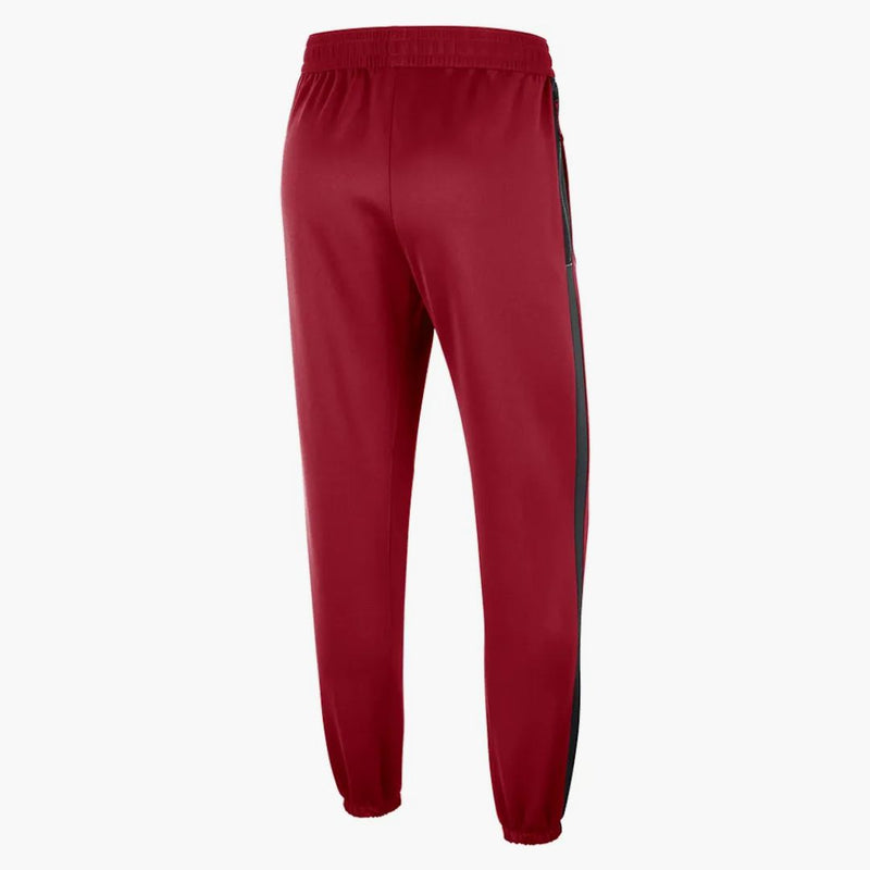 Nike Nba Miami Heat Showtime Dri-fit Pants Dark Red