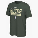Nike Nba Milwaukee Bucks Abu Dhabi 2022 T-shirt Green