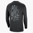 Nike Nba Milwaukee Bucks Cts Max 90 L/s T-shirt Black