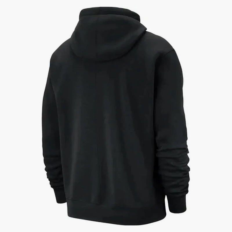 Nike Nba Milwaukee Bucks Courtside Fleece Loose Fit Hoodie Black