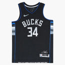 Nike Nba Milwaukee Bucks Giannis Antetokounmpo Mvp Jersey Black