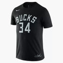 Nike Nba Milwaukee Bucks Giannis Antetokounpo T-shirt Black/white/green