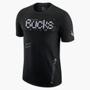Nike Nba Milwaukee Bucks Max 90 Loose Fit T-shirt Black
