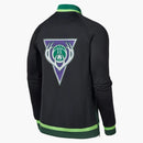 Nike Nba Milwaukee Bucks Showtime City Edition Jacket Green/black