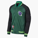 Nike Nba Milwaukee Bucks Showtime City Edition Jacket Green/black