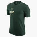 Nike Nba Milwaukee Bucks T-shirt Dark Green/cream