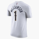 Nike Nba New Orleans Pelicans Zion Williamson T-shirt White