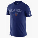 Nike Nba New York Knicks Essential Year Zero T-shirt Blue