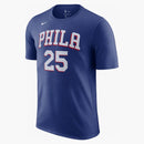 Nike Nba Philadelphia 76ers Ben Simmons T-shirt Blue