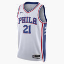 Nike Nba Philadelphia 76ers Association Edition Jersey Cloud White/royal Blue/university Red