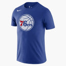 Nike Nba Philadelphia 76ers Dri-fit T-shirt Blue/white