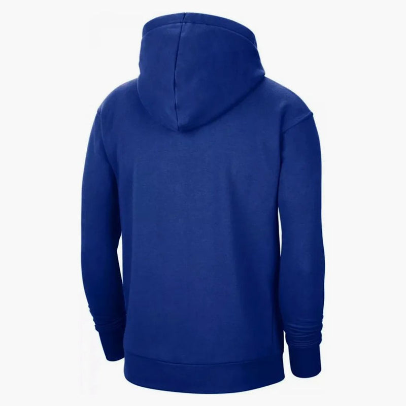 Nike Nba Philadelphia 76ers Fleece Pullover Loose Fit Hoodie Blue