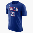 Nike Nba Philadelphia 76ers Joel Embiid T-shirt Blue/white