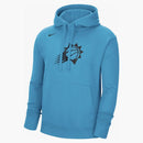 Nike Nba Phoenix Suns City Edition Fleece Pullover Loose Fit Hoodie Dark Blue