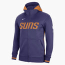 Nike Nba Phoenix Suns Showtime Dri-fit Full-zip Hoodie Purple