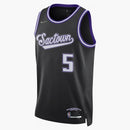 Nike Nba Sacramento Kings De’aaron Fox City Edition Dri-fit Swingman Jersey Black