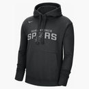 Nike Nba San Antonio Spurs Essential Fleece Pullover Hoodie Black