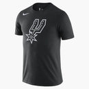 Nike Nba San Antonio Spurs Logo Dri-fit T-shirt Black