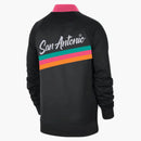 Nike Nba San Antonio Spurs Showtime City Edition Dri-fit Jacket Black