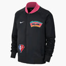 Nike Nba San Antonio Spurs Showtime City Edition Dri-fit Jacket Black