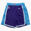 Nike Nba Swingman Los Angeles Lakers City Edition Dri-fit Shorts Purple