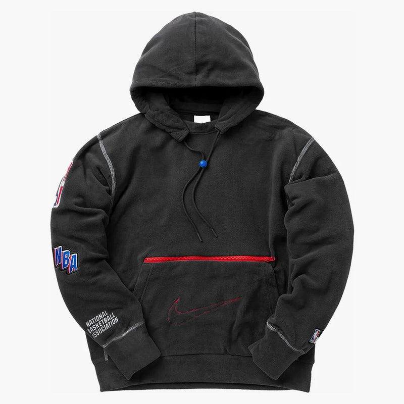 Nike Nba Team 31 Courtside Fleece Pullover Hoodie Grey/medium Ash