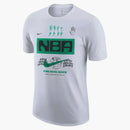 Nike Nba Team 31 Courtside Max 90 Loose Fit S/s T-shirt White/black/green