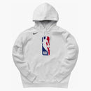 Nike Nba Team 31 Fleece Pullover Loose Fit Hoodie White