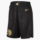 Nike Nba Toronto Raptors City Edition Swingman Shorts Black