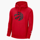 Nike Nba Toronto Raptors Essential Fleece Pullover Hoodie Red/black