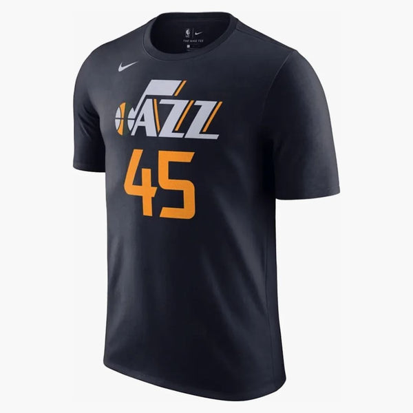 Nike Nba Utah Jazz Donovan Mitchell T-shirt Dark Blue