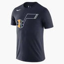 Nike Nba Utah Jazz Logo T-shirt Dark Blue