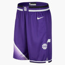 Nike Nba Utah Jazz Swingman City Edition Dri-fit Shorts Purple