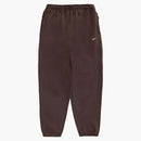 Nike Nrg Solo Swoosh Fleece Pants Brown/white