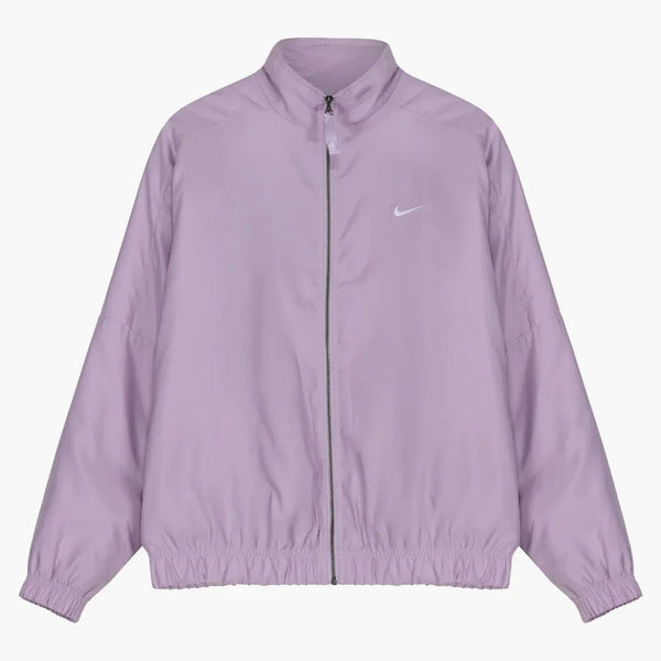 Nike Nrg Solo Swoosh Satin Bomber Jacket Doll/black/white