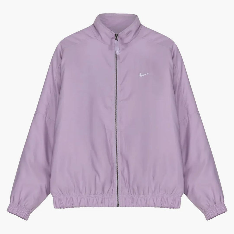 Nike Nrg Solo Swoosh Satin Bomber Jacket Doll/black/white