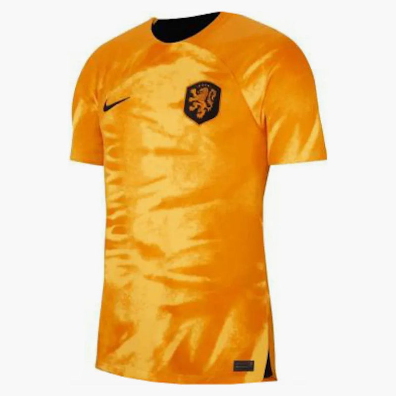 Nike Netherlands 2022/23 Stadium Home Dri-fit Soccer Jersey Laser Orange/black