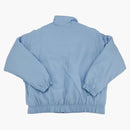 Nike Nikelab Solo Swoosh Satin Bomber Jacket Sky Blue/white