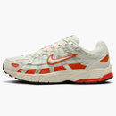 Nike P-6000 Sail Pale Ivory Light Bone Picante Red (women's)