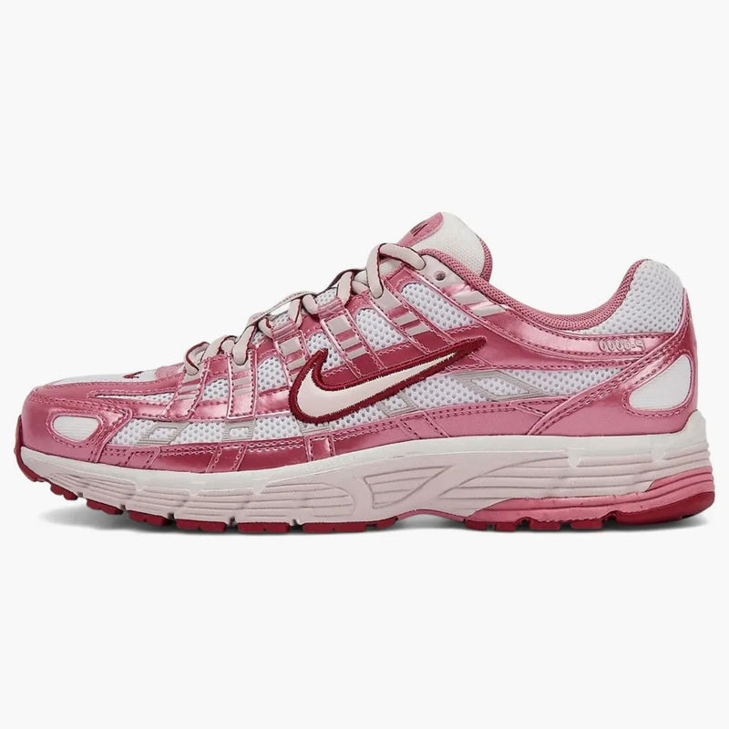 Nike P-6000 White Silt Red Peony (women's)