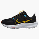 Nike Pegasus 40 Black Speed Yellow Blue (women's)