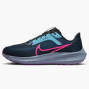 Nike Pegasus 40 Se Black Baltic Blue Hyper Pink (women's)