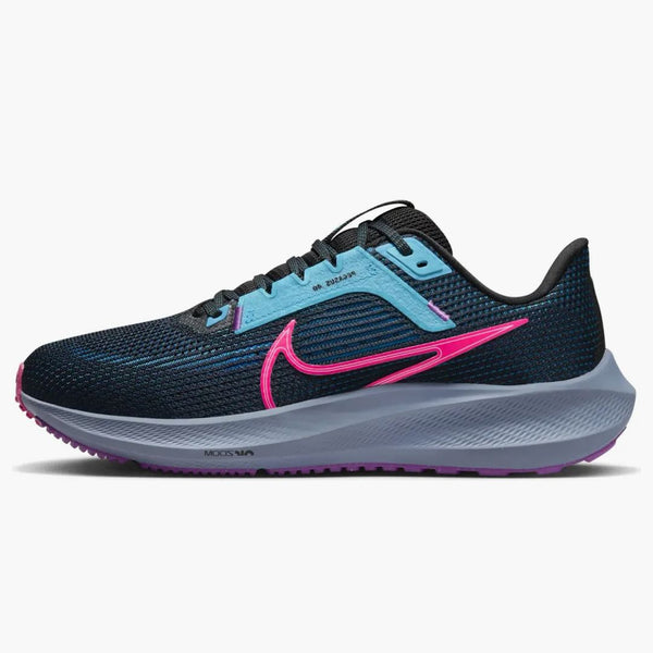 Nike Pegasus 40 Se Black Baltic Blue Hyper Pink (women's)