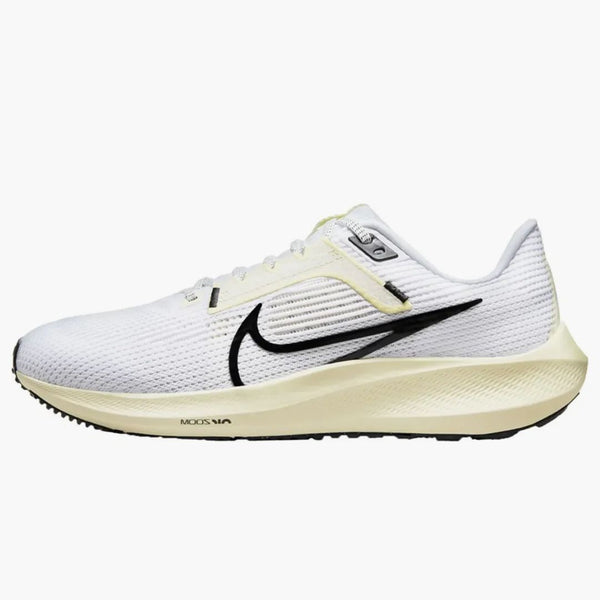 Nike Pegasus 40 White Coconut Milk Black (women's)