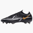 Nike Phantom Gt2 Elite Fg Black Metallic Dark Grey Metallic Gold